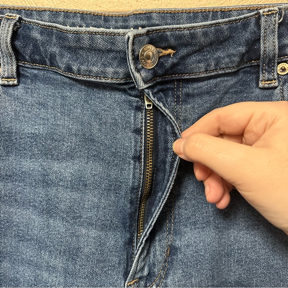 American Eagle Mom Jean Blue Size 18 - Picture 7 of 13